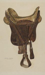 McLellan Saddle, 1938.