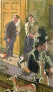 Noen få ord, ut til puben av Walter Richard Sickert