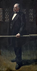 Charles Bradlaugh i baren i Underhuset, ca. 1892-93 (olje på lerret) av Walter Richard Sickert