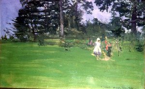 Figurer på en plen av Walter Richard Sickert