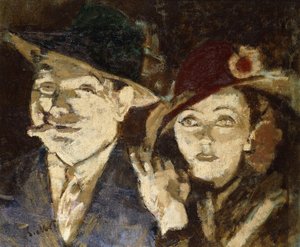 Jack og Jill, ca. 1936-7 av Walter Richard Sickert