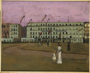 L"Hotel Royal, Dieppe, ca. 1894 av Walter Richard Sickert