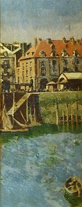 La Darse (Den indre havn) Dieppe av Walter Richard Sickert