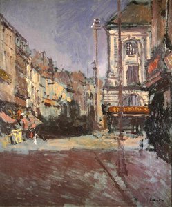 La Grande Rue, Dieppe (olje på lerret) av Walter Richard Sickert