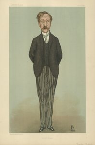 Mr George Moore av Walter Richard Sickert