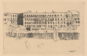 Old Hotel Royal Dieppe av Walter Richard Sickert