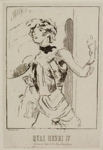 Quai Henry IV av Walter Richard Sickert