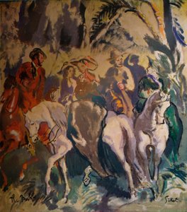The Bush, ca 1930 1935 av Walter Richard Sickert