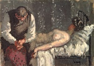 The Camden Town Murder, or What Shall We Do For the Rent?, ca. 1908-9 (olje på lerret)