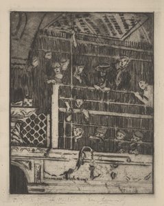 The Old Mogul Tavern, Drury Lane, 1908, utgitt 1929 av Walter Richard Sickert