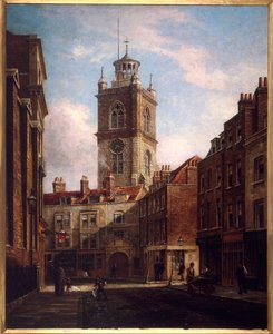 Fore Street og St Giles uten Cripplegate av Walter Riddle