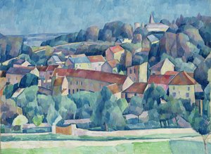 Hardricourt landsby og slott av Walter Rosam