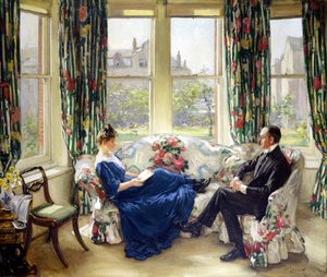 The Morning Room, ca. 1907 (olje på lerret)