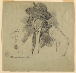 En bayersk bonde av Walter Shirlaw