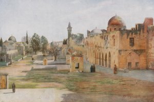 Haram Es Shereef, Jerusalem av Walter Spencer Stanhope Tyrwhitt