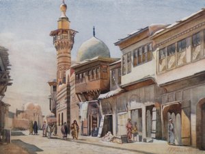 Nær Midan, Kairo av Walter Spencer Stanhope Tyrwhitt