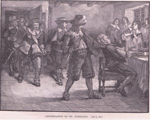 Attentatet på Dr Dorislaus AD 1649 av Walter Stanley Paget