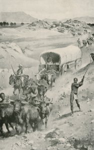 The Great Boer Trek til Natal i 1835-36 av Walter Stanley Paget