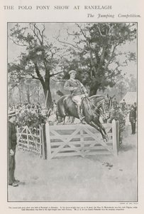 Polo ponnishowet på Ranelagh, hoppkonkurransen av Walter Stanley Paget