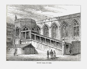 Crosby Hall i 1790, 1878