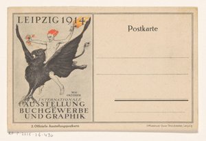 Genialt på en griffin av Walter Tiemann
