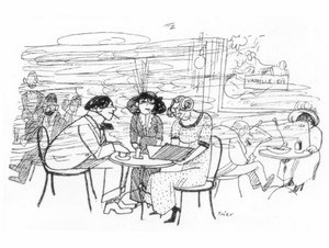 Forfattere i Cafe des Westens