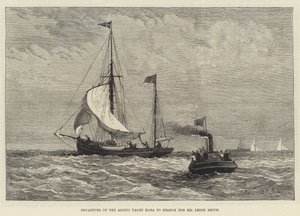 Avgang fra Arctic Yacht Kara for å søke etter Leigh Smith av Walter William May
