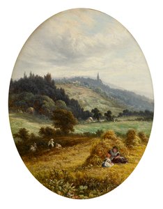 Harvest Time ved Earlswood, nær Redhill, Surrey