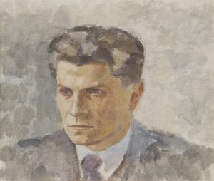 portrett av en gentleman av Walther Gamerith