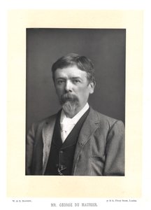 George Du Maurier , britisk forfatter og kunstner, c1895.