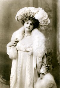 Marie Studholme 1875-1930, engelsk skuespillerinne, 1900-tallet.