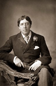 Oscar WiIde, irsk forfatter, vidd og dramatiker, c1890