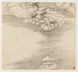 Album of Landscapes: Leaf 3, 1677.