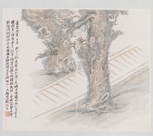 Ti nettsteder tilknyttet Ruan Yuan, datert 1883. av Wang Jun