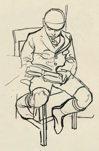 Boy Reading, c1900