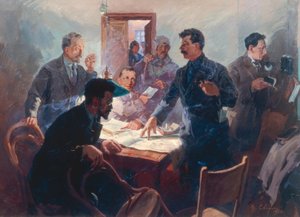 Lederne for oktoberrevolusjonen av Wassili Semjonowitsch Swarog