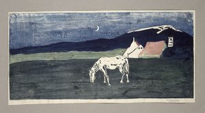 Dusk Dusk, 1904. av Wassily Kandinsky