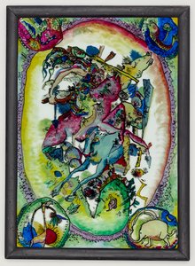 Apokalyptiske ryttere II av Wassily Kandinsky