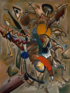 Bilde med blonder (komposisjon nr.234) av Wassily Kandinsky