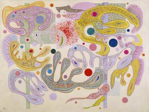 Capricious Forms Formes capricieuses, 1937 av Wassily Kandinsky