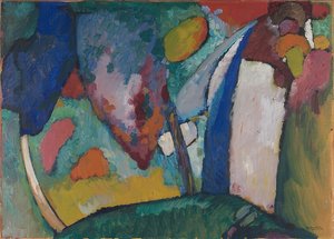 Fossen. 1909 av Wassily Kandinsky
