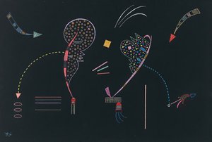 To kyster, 1938. av Wassily Kandinsky