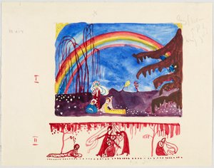 Die Schleier av Wassily Kandinsky
