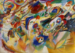 Utkast 2 for komposisjon VII av Wassily Kandinsky