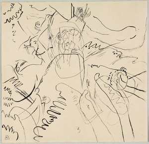 Utkast til "Little Pleasures" av Wassily Kandinsky