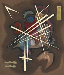 Gitterform Netting, 1927 av Wassily Kandinsky