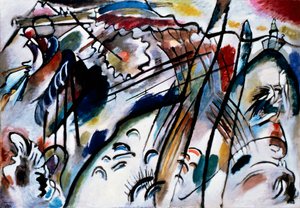 Improvisation 28 (andre versjon) av Wassily Kandinsky