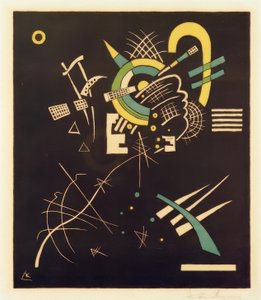 Små verdener, ark 7 av Wassily Kandinsky
