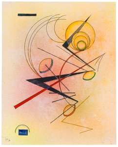 Little Warm, 1928. av Wassily Kandinsky