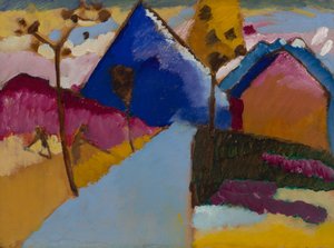 Kochel – rett gate av Wassily Kandinsky